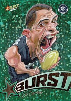 2017 Select Footy Stars - Starburst Caricatures #SB9 Ed Curnow Front